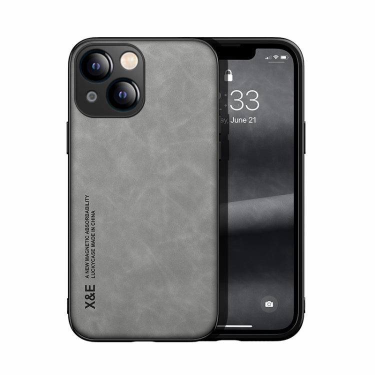 Skin-Feel Magnetic Leather Case — iPhone 13 Pro Max