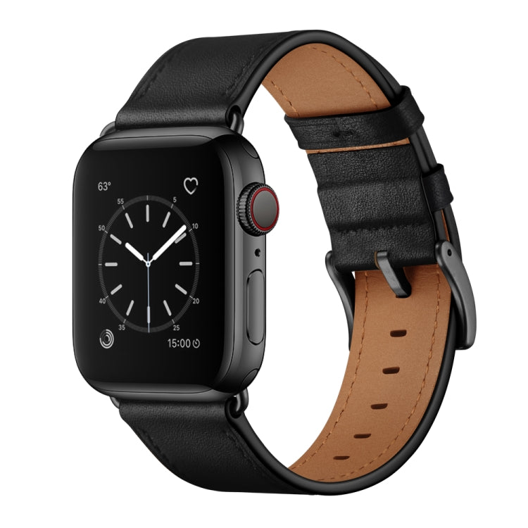 Classic Cowhide Leather Watch Band — Apple Watch
