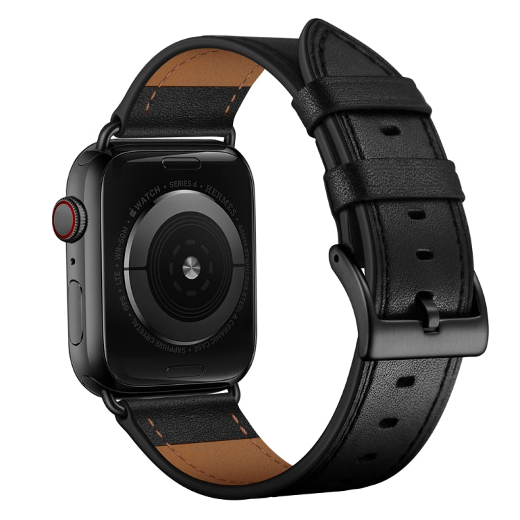 Classic Cowhide Leather Watch Band — Apple Watch