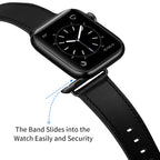 Classic Cowhide Leather Watch Band — Apple Watch