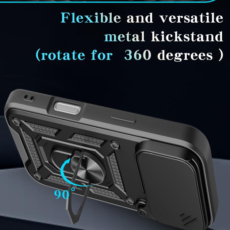Sliding Camera Cover TPU+PC Case — iPhone 18 Pro