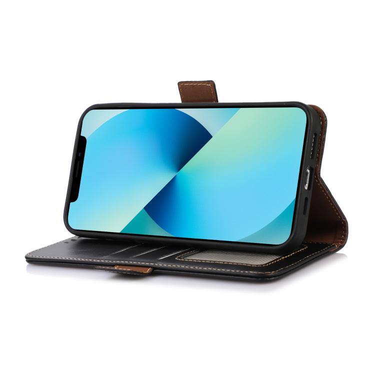 Crazy Horse Cowhide Leather Case — iPhone 18 Pro