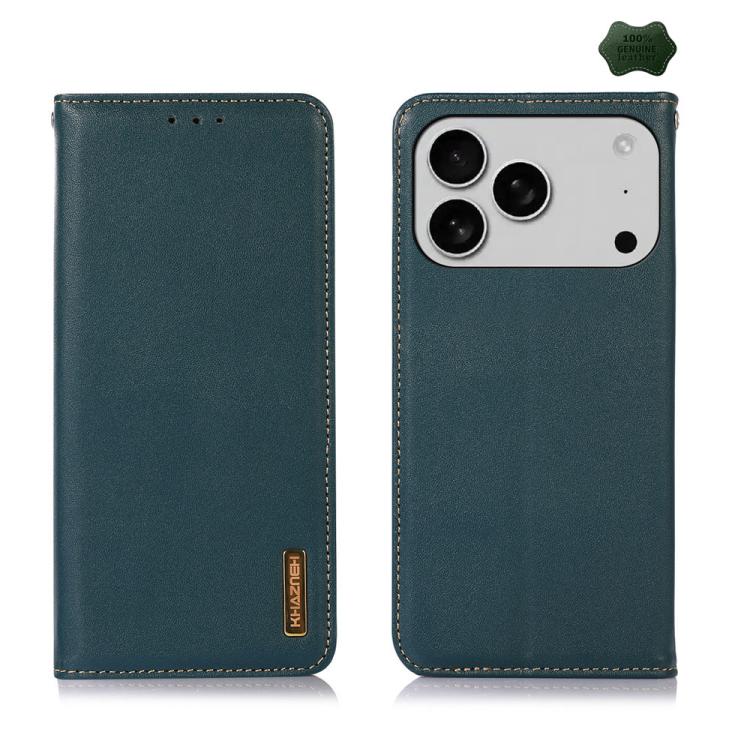 Nappa Top-Grain Cowhide Leather Case — iPhone 18 Pro