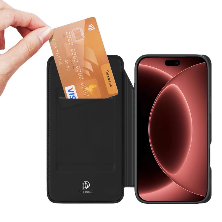 Skin Pro Flip Leather Case — iPhone 18 Pro