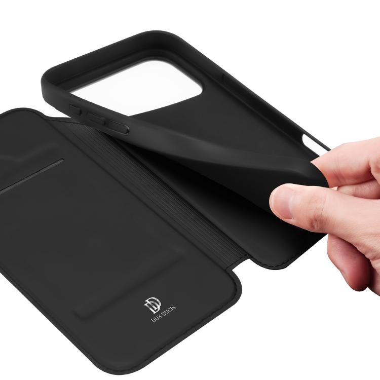Skin Pro Flip Leather Case — iPhone 18 Pro