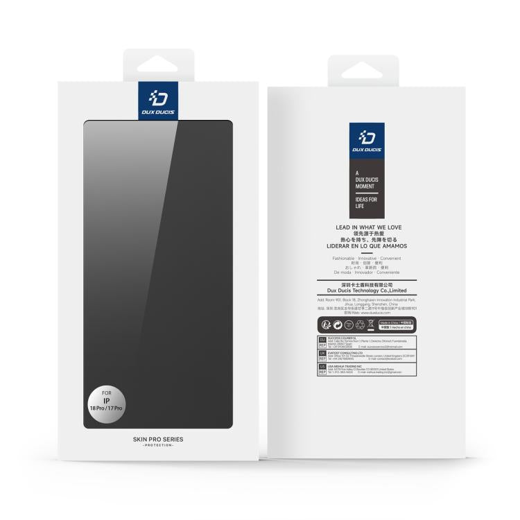 Skin Pro Flip Leather Case — iPhone 18 Pro