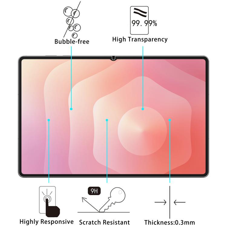 9H Explosion-Proof Glass Film — Galaxy Tab S12