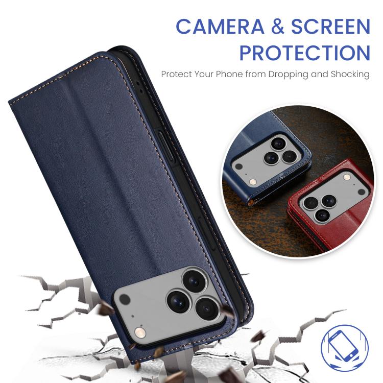 PU Leather Texture Case — iPhone 18 Pro