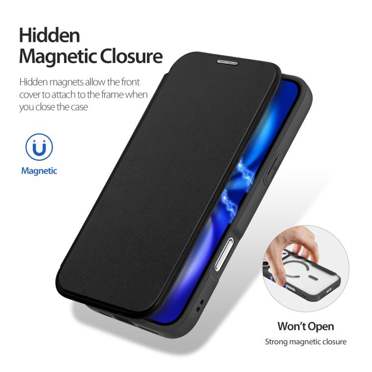 Leather-Look MagSafe Case – iPhone 15 to 18