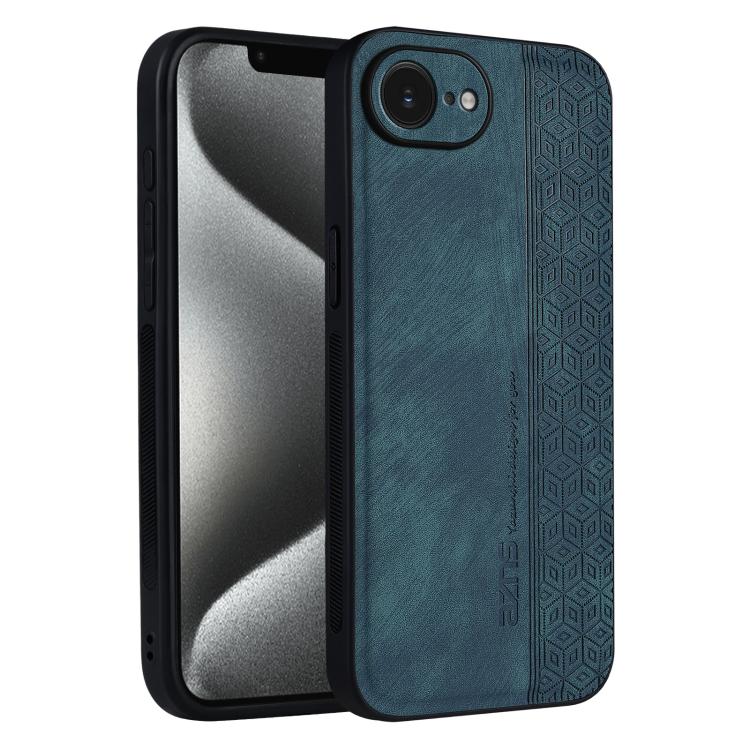 3D Embossed Skin-Feel Leather Case — iPhone 17 Pro