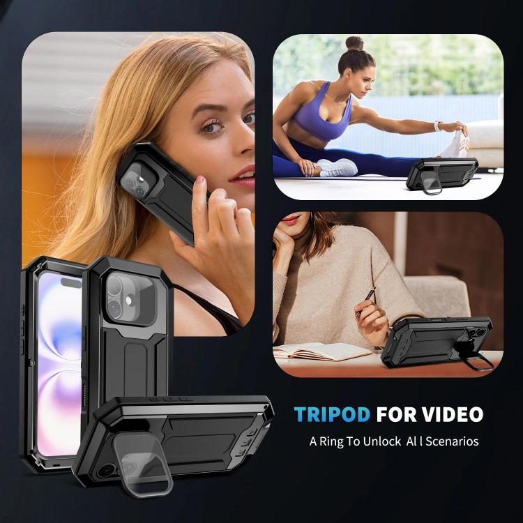 IP54 Rugged Case with Sliding Camera Cover & Stand — iPhone 18 Pro