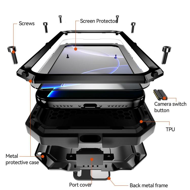 Sliding Camera IP54 Waterproof Holder Case — iPhone 18 Pro