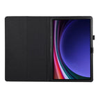 Litchi Leather Case with Holder — Galaxy Tab S11
