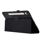Litchi Leather Case with Holder — Galaxy Tab S11
