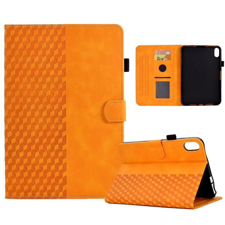 Rhombus Embossed Leather Case — Galaxy Tab S12+