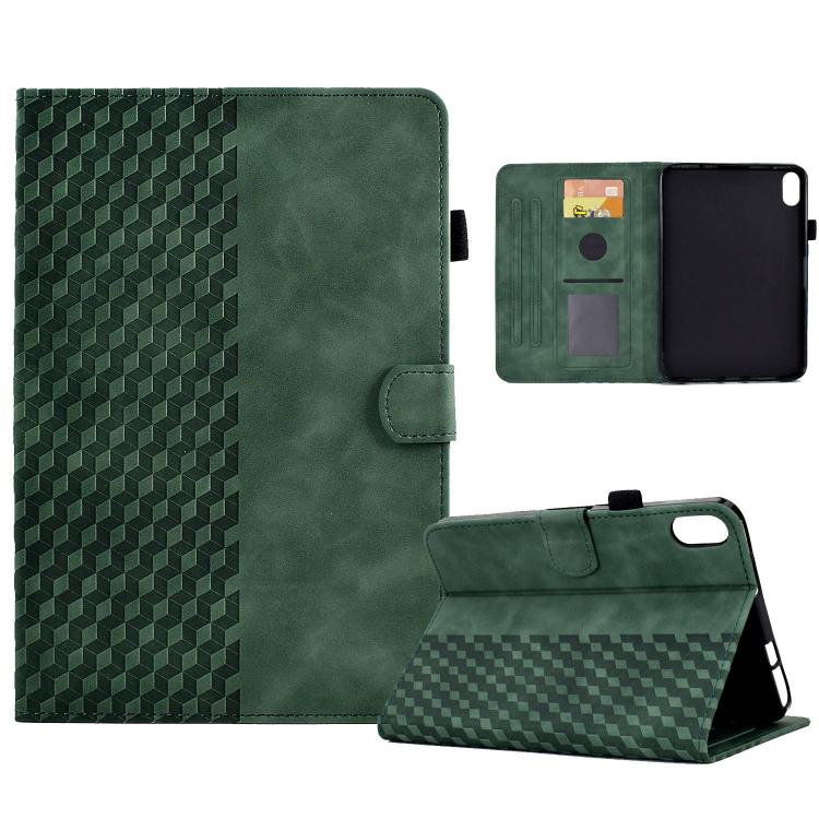 Rhombus Embossed Leather Case — Galaxy Tab S12+