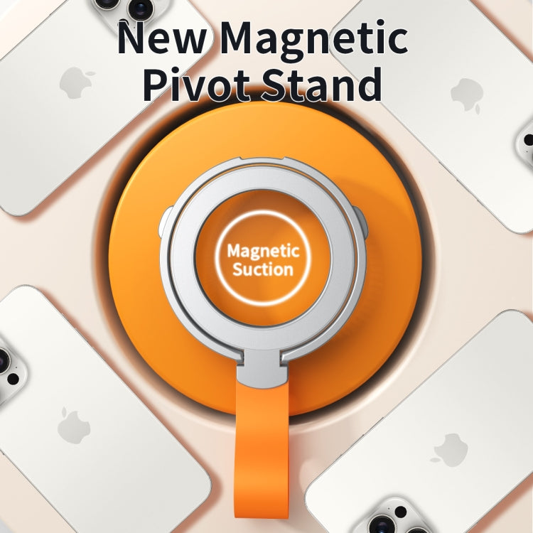 Adhesive Pivot-Stand Ring Holder