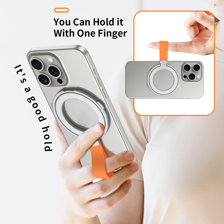Adhesive Pivot-Stand Ring Holder