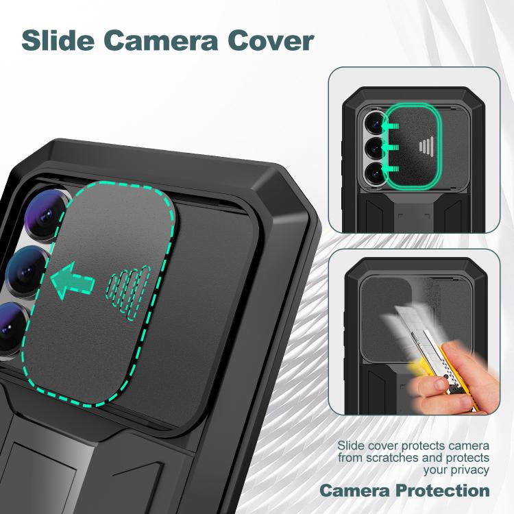Sliding Camera Cover Waterproof Case — Galaxy S Series