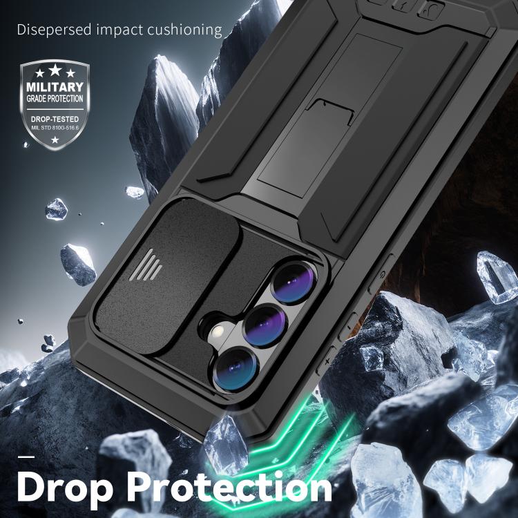 Sliding Camera Cover Waterproof Case — Galaxy S Series