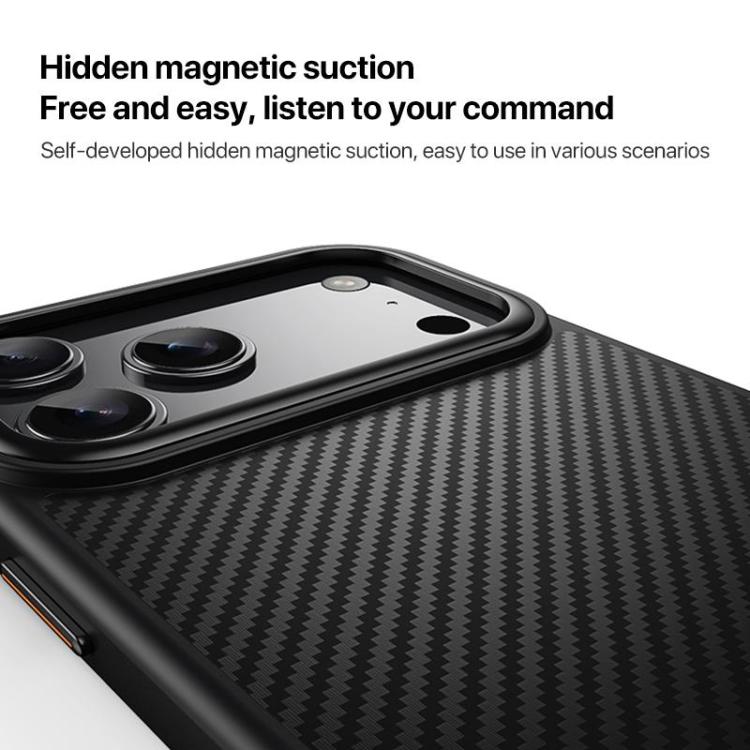 Kevlar Texture Shockproof Magnetic Case — iPhone 18 Pro