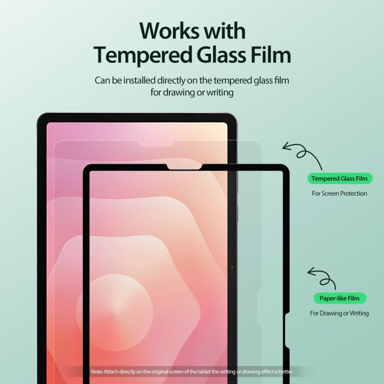 Paper-Like Removable Screen Protector — Galaxy Tab S11