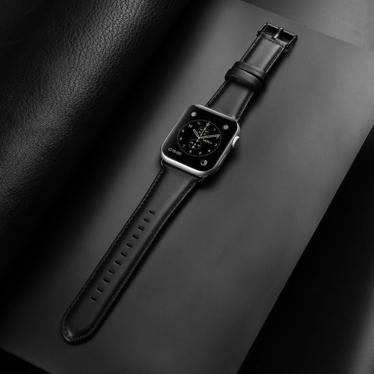 Business Leather Watch Strap — Apple Watch Ultra 2 (49mm)