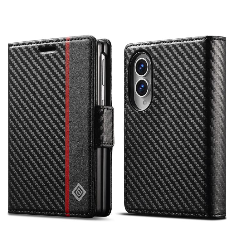 Carbon Fiber Leather Shockproof Case — Galaxy Z Fold8 Ultra