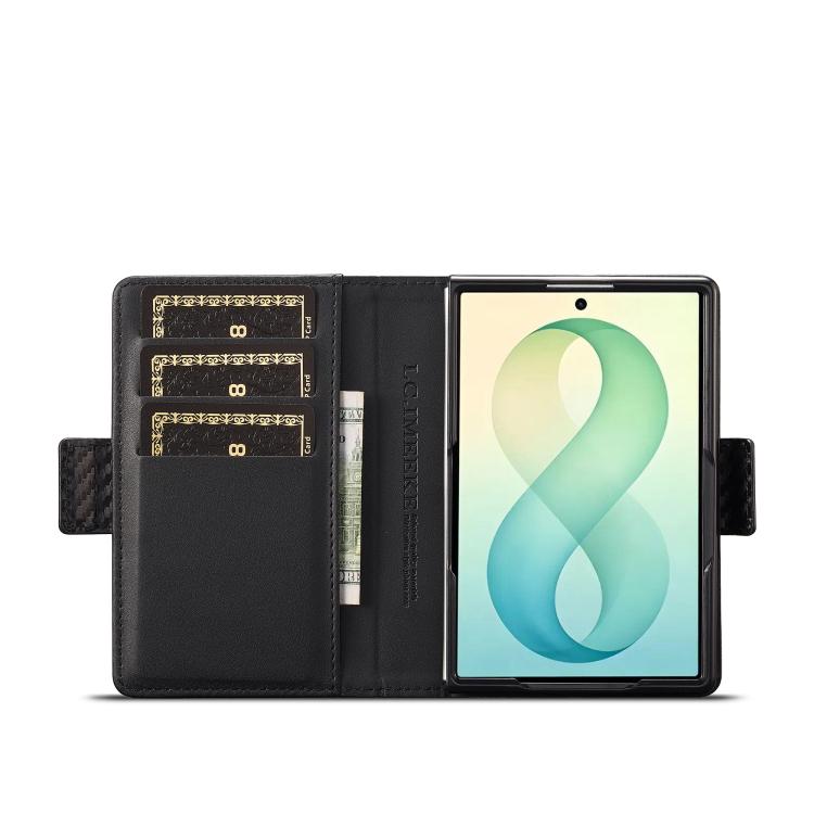 Carbon Fiber Leather Shockproof Case — Galaxy Z Fold8 Ultra