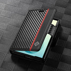 Carbon Fiber Leather Shockproof Case — Galaxy Z Fold8 Ultra