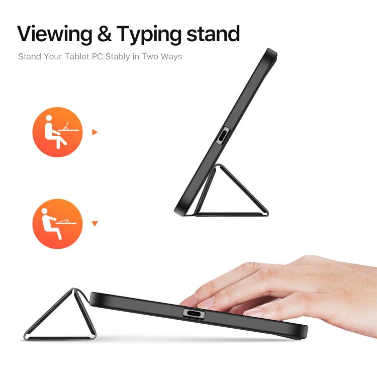 Cloth-Texture Magnetic Leather Case — iPad Air 13 & Pro