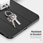 Cloth-Texture Magnetic Leather Case — iPad Air 13 & Pro