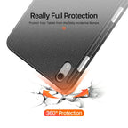 Cloth-Texture Magnetic Leather Case — iPad Air 13 & Pro