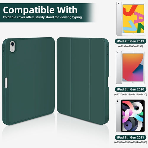 3-Fold Leather Case with Pen Slot — iPad Air 11