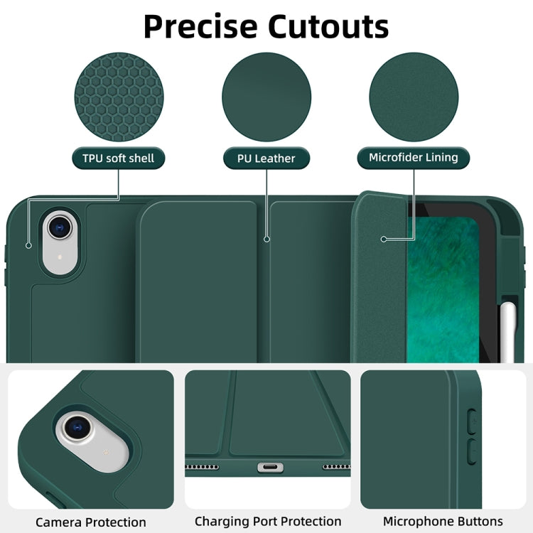 3-Fold Leather Case with Pen Slot — iPad Air 11