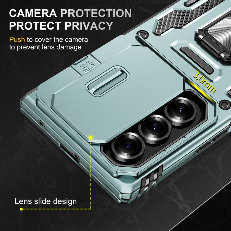 Armor Case, Camera Shield & Ring Stand — Galaxy Z Fold8 Ultra