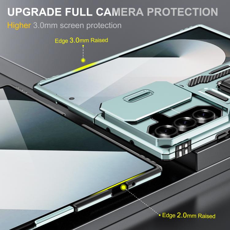 Armor Case, Camera Shield & Ring Stand — Galaxy Z Fold8 Ultra