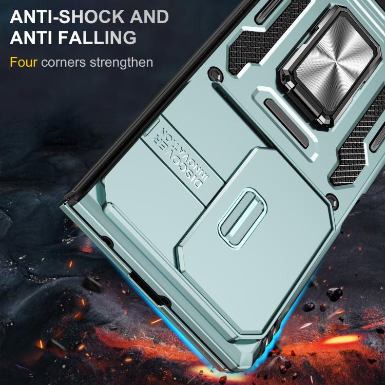 Armor Case, Camera Shield & Ring Stand — Galaxy Z Fold8 Ultra