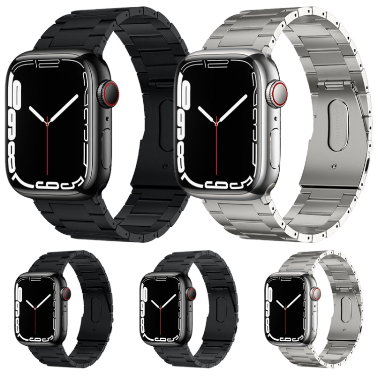 Titanium Bead-Link Watch Band — Apple Watch