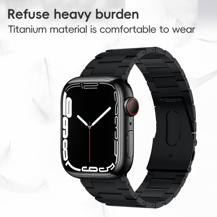 Titanium Bead-Link Watch Band — Apple Watch
