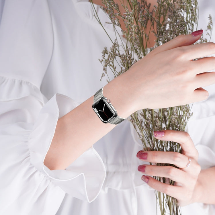 Titanium Bead-Link Watch Band — Apple Watch
