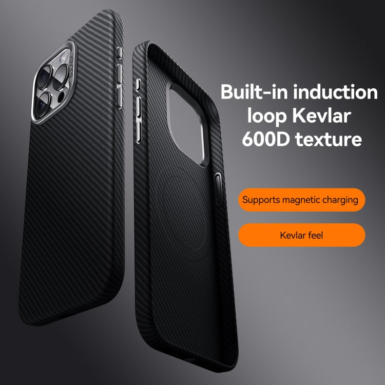600D Kevlar-Texture Shockproof MagSafe Case — iPhone 18 Pro