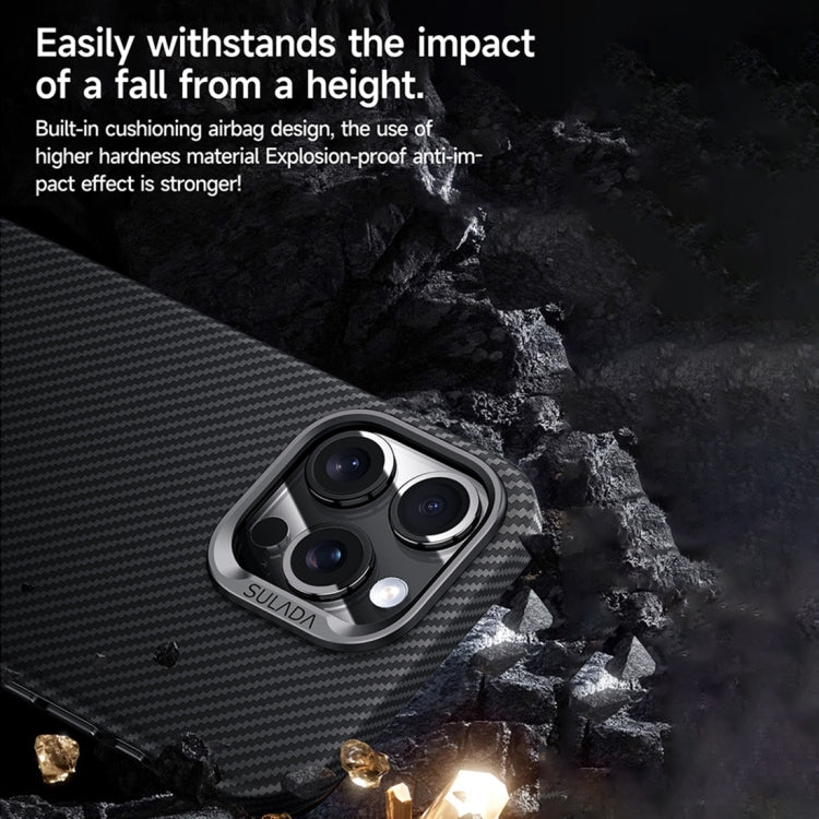 600D Kevlar-Texture Shockproof MagSafe Case — iPhone 18 Pro