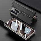 Ultra-Thin Case with Integrated Hinge Wrap