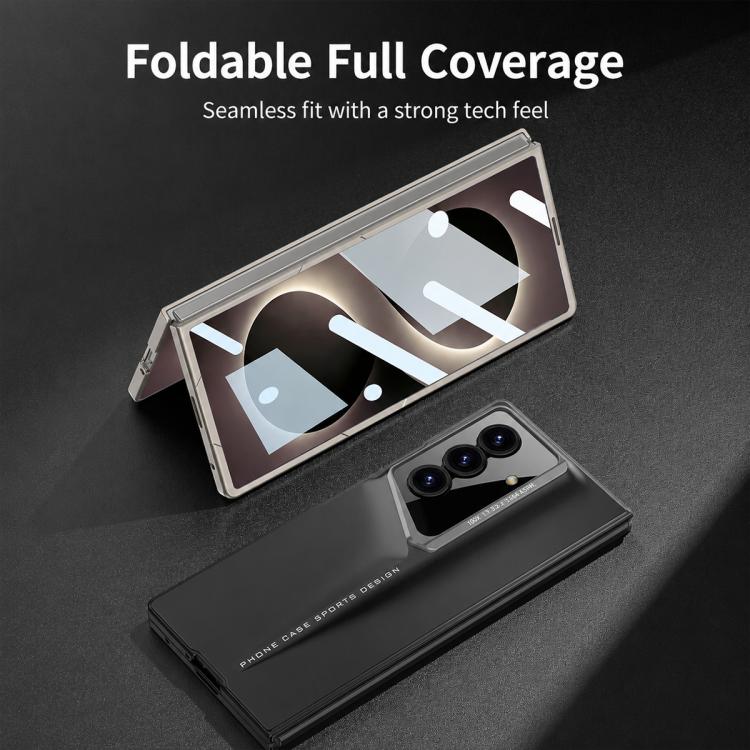 Ultra-Thin Case with Integrated Hinge Wrap