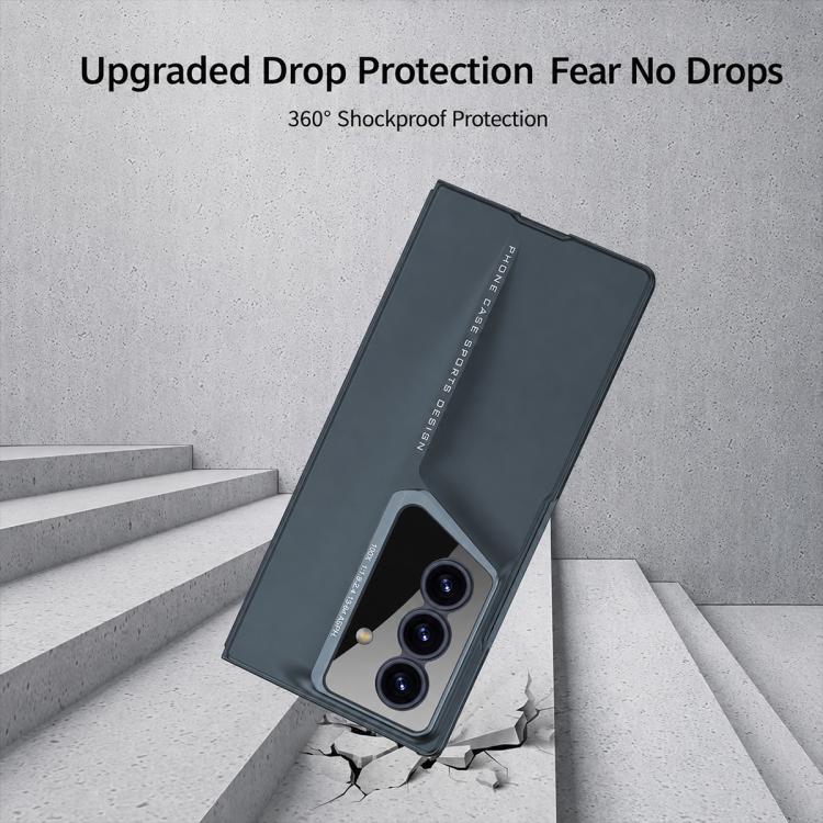 Ultra-Thin Case with Integrated Hinge Wrap