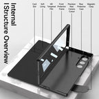 Full-Coverage Folio Case with Pen Slot — Galaxy Z Fold8 Ultra