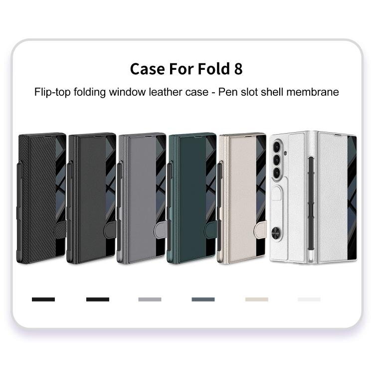 Full-Coverage Folio Case with Pen Slot — Galaxy Z Fold8 Ultra