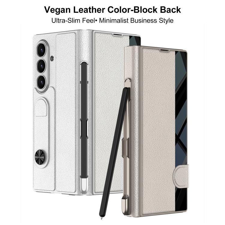 Full-Coverage Folio Case with Pen Slot — Galaxy Z Fold8 Ultra