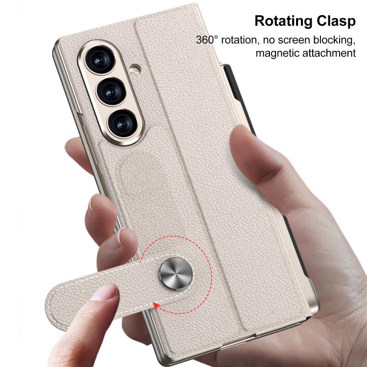 Full-Coverage Folio Case with Pen Slot — Galaxy Z Fold8 Ultra